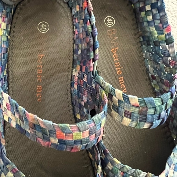 Bernie Mev Rainbow Wedge Heels - Picture 5 of 5